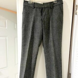 Tweed fully lined pants